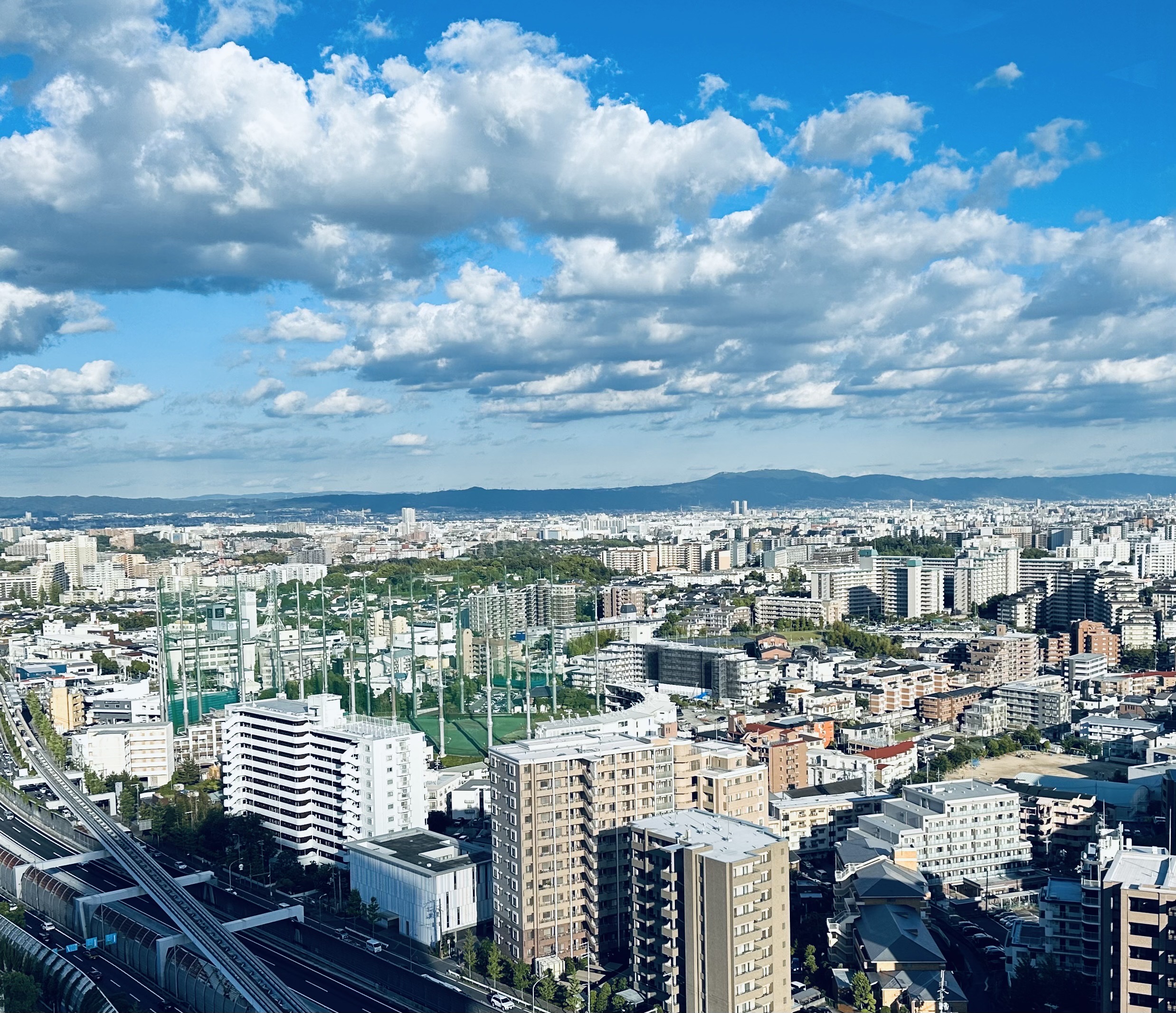 高層階からみた景色